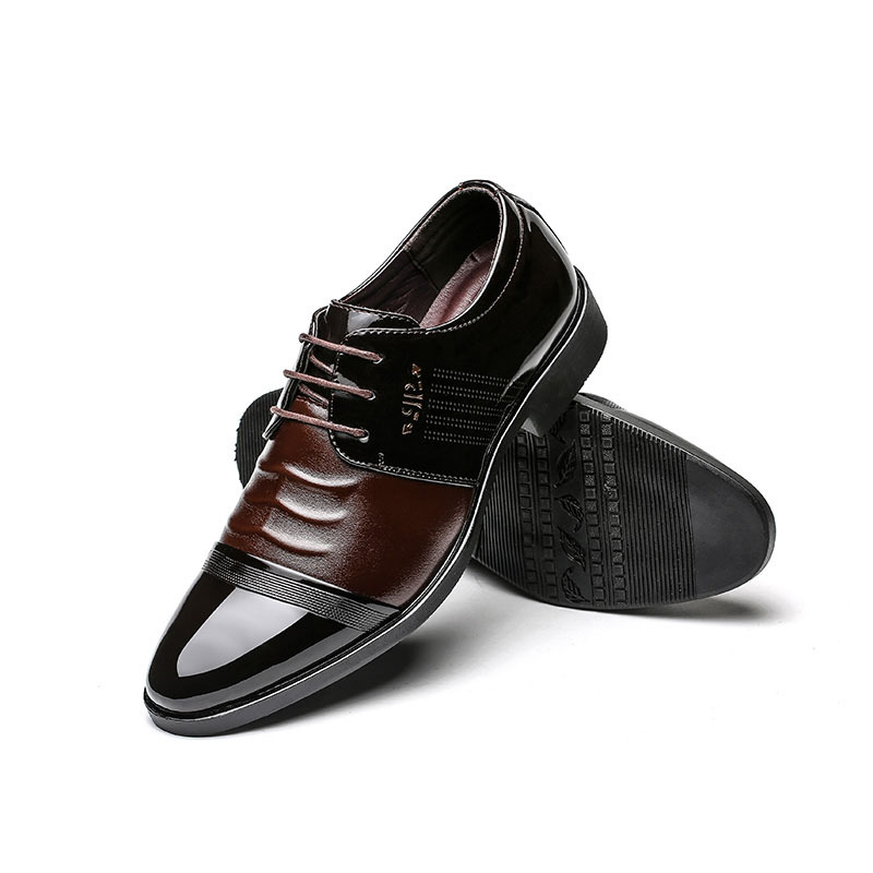 Hot Sale-leather black formal shoes men office shoes men wedding shoes zapatos para hombre sapatos masculinos heren schoenen erkek ayakkabi