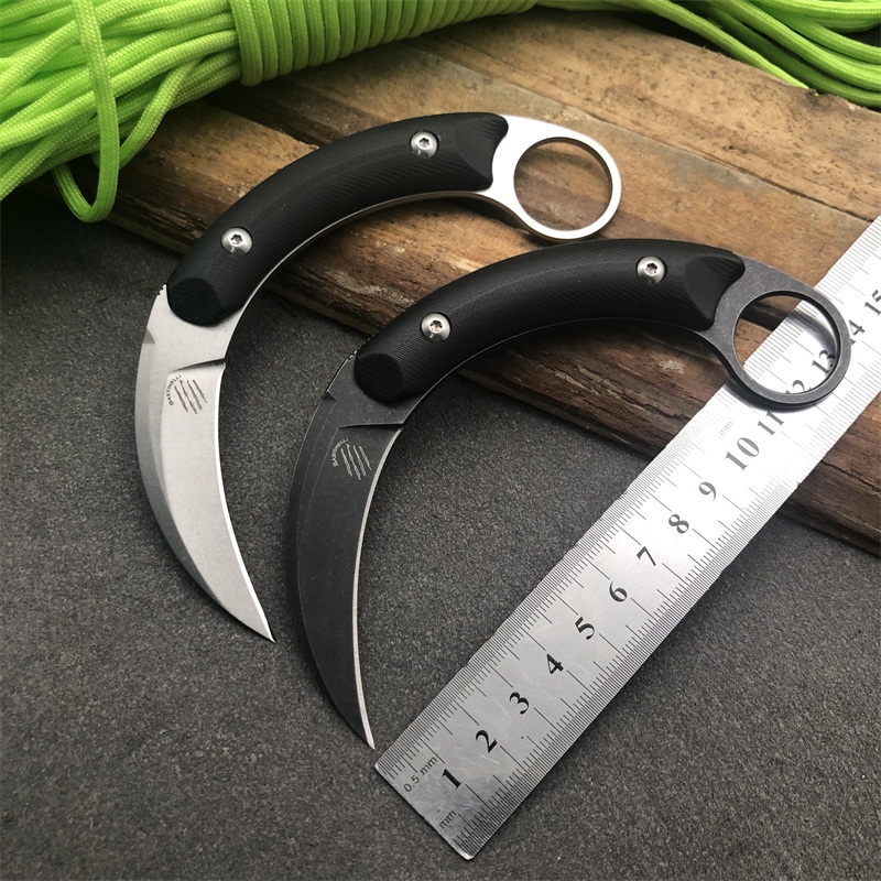 Kalinou Karambit claw Fixed Blade Knife claw krambit Tactical Knives 440C Stone Wash Blade Steel Handle Fixed Blade
Kalinou Karambit claw Fixed Blade Knife claw krambit Tactical Knives 440C Stone Wash Blade Steel Handle Fixed Blade