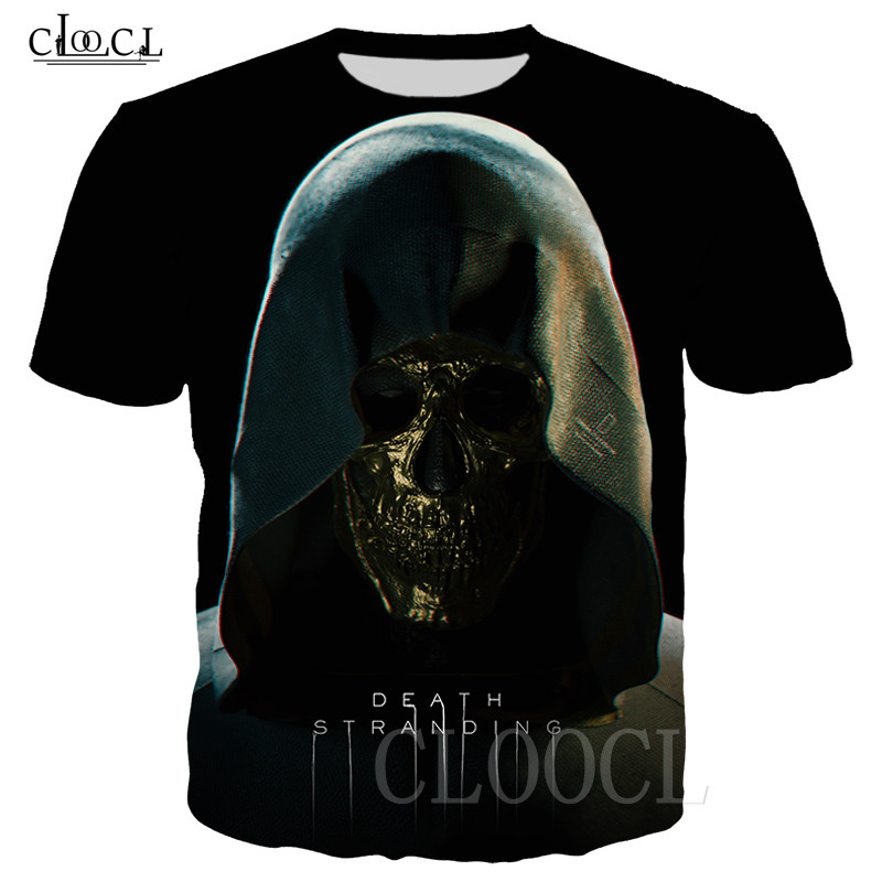 2020 fashion death stranding skull game t shirt 3d print women men clothes plus size short sleeve t shirt casual streetwear tees, White;black
2020 fashion death stranding skull game t shirt 3d print women men clothes plus size short sleeve t shirt casual streetwear tees, White;black