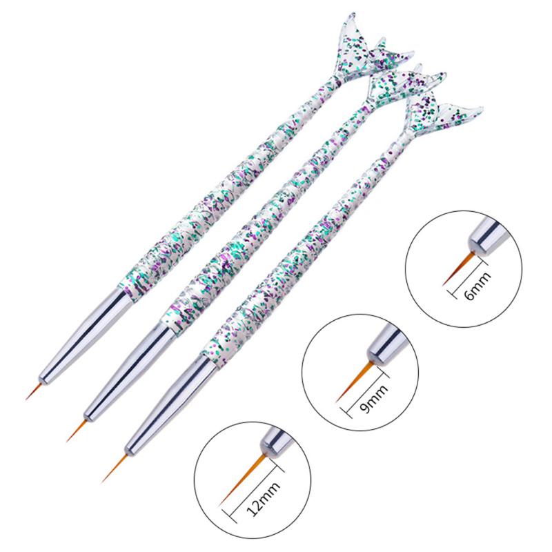 3pcs Nail Dotting Pen Crystal Beads Handle Rhinestone Art UV Gel Polish Fish Tail Design Dot Painting Detailing Pen Brushes
3pcs Nail Dotting Pen Crystal Beads Handle Rhinestone Art UV Gel Polish Fish Tail Design Dot Painting Detailing Pen Brushes