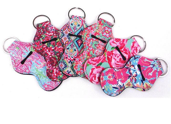 Lipstick Holder Keychain Keyrings Chapstick Key Chain Holder Lip Balm Holder Keychain with 10 Different Vibrant Prints DHL
Lipstick Holder Keychain Keyrings Chapstick Key Chain Holder Lip Balm Holder Keychain with 10 Different Vibrant Prints DHL