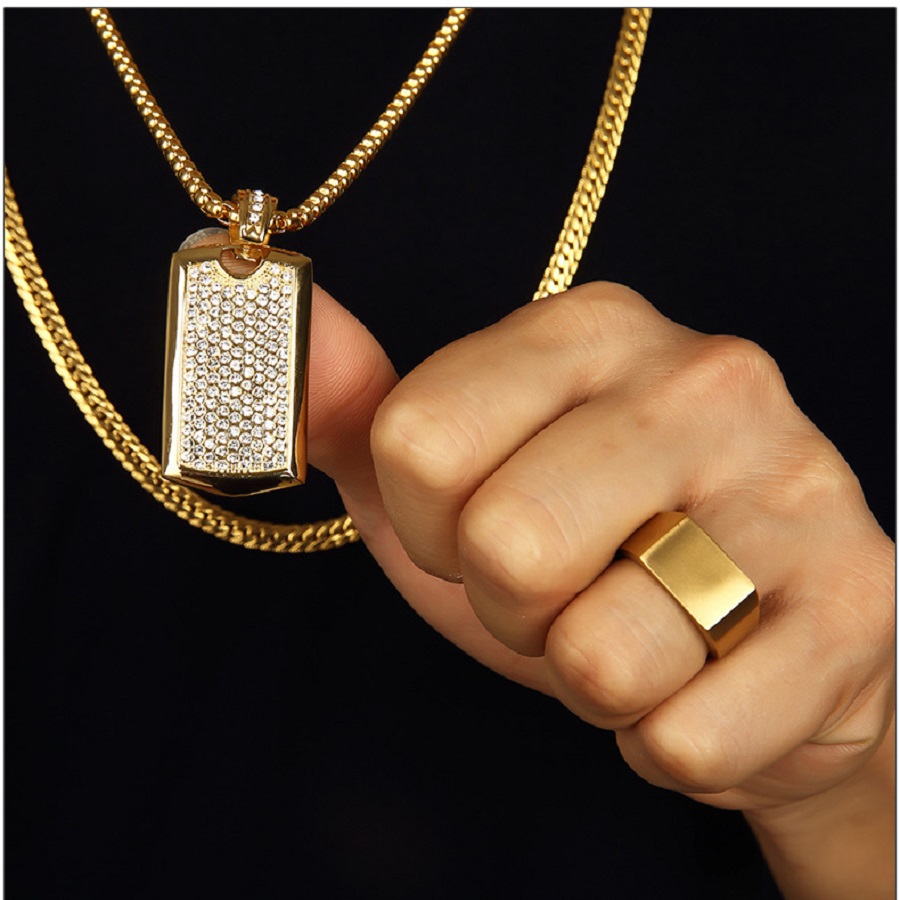Fashion Men Hip Hop Jewelry Gold Color Pendant Necklace Long Chain Stainless Steel Full Rhinestone American Star Necklaces For Men
Fashion Men Hip Hop Jewelry Gold Color Pendant Necklace Long Chain Stainless Steel Full Rhinestone American Star Necklaces For Men