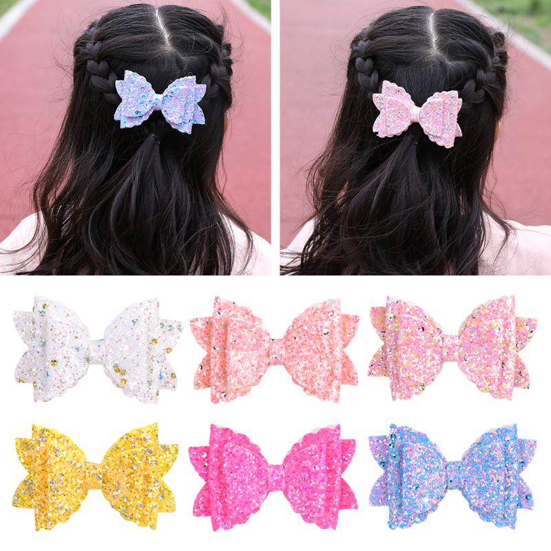 1Pc Glitter With Rhinestone Hair Bows With Clip For Baby Girls Hair Clips Handmade Barrettes Hairgrips Headwear Accessories
1Pc Glitter With Rhinestone Hair Bows With Clip For Baby Girls Hair Clips Handmade Barrettes Hairgrips Headwear Accessories