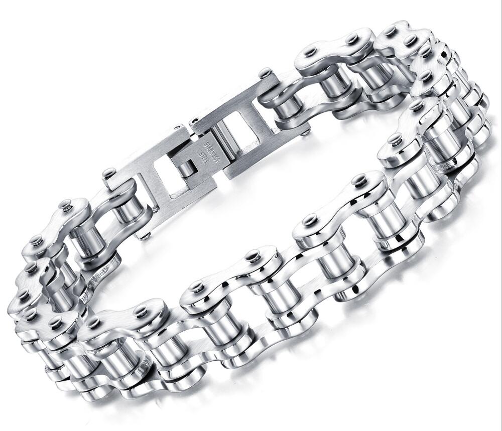 Fashion-jewelry hip hop jewelry men's bracelets titanium steel bracalet rock style hot fashion free of shipping