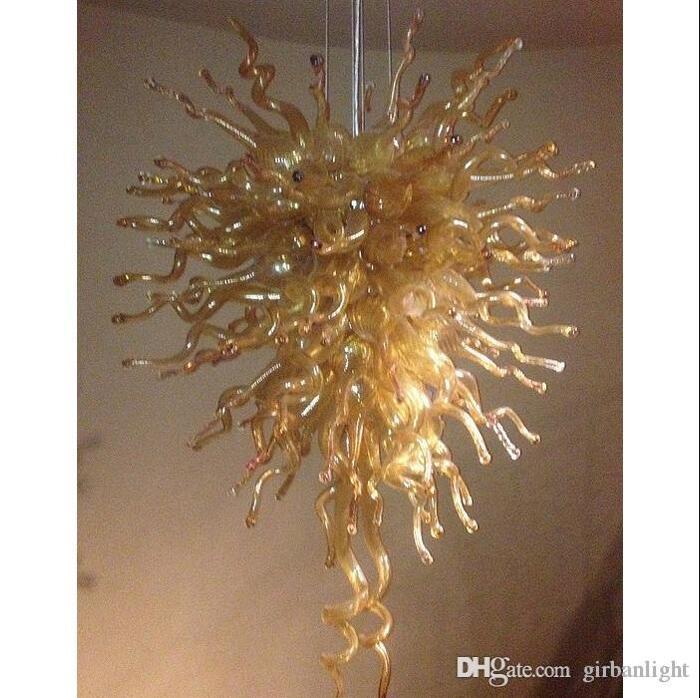 Ceiling Decorative Glass LED Chandelier CE UL certificate Hand Blown Amber Glass Modern Art Designed Chandelier for Hotel Decor
Ceiling Decorative Glass LED Chandelier CE UL certificate Hand Blown Amber Glass Modern Art Designed Chandelier for Hotel Decor