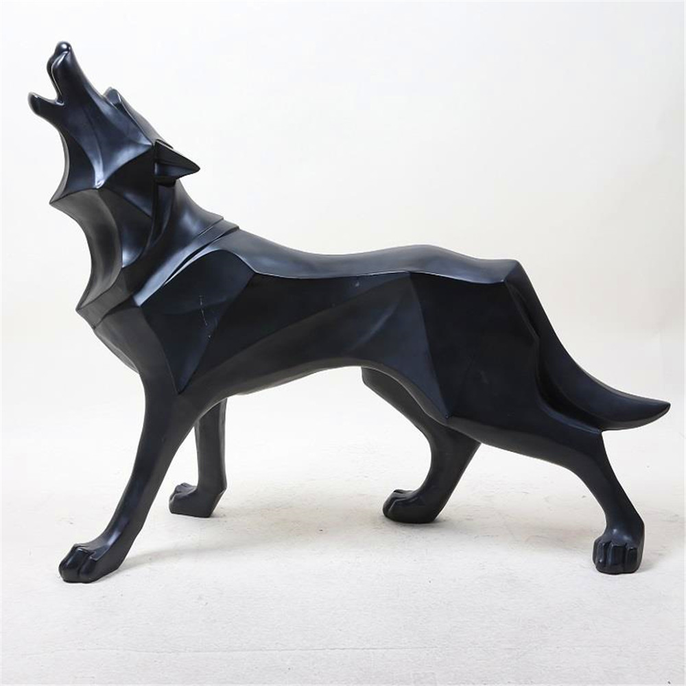 Resin Abstract Totem Wolf Dog Sculpture Figurine Craft Home Table Decoration Geometry Resin Wildlife Dog Figurine Craft
Resin Abstract Totem Wolf Dog Sculpture Figurine Craft Home Table Decoration Geometry Resin Wildlife Dog Figurine Craft