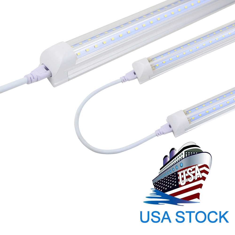 V-Shaped 2ft 3ft 4ft 5ft 6ft 8ft Cooler Door Led Tubes T8 Integrated Led Tubes Double Sides Led Lights fixture Stock In USA
V-Shaped 2ft 3ft 4ft 5ft 6ft 8ft Cooler Door Led Tubes T8 Integrated Led Tubes Double Sides Led Lights fixture Stock In USA