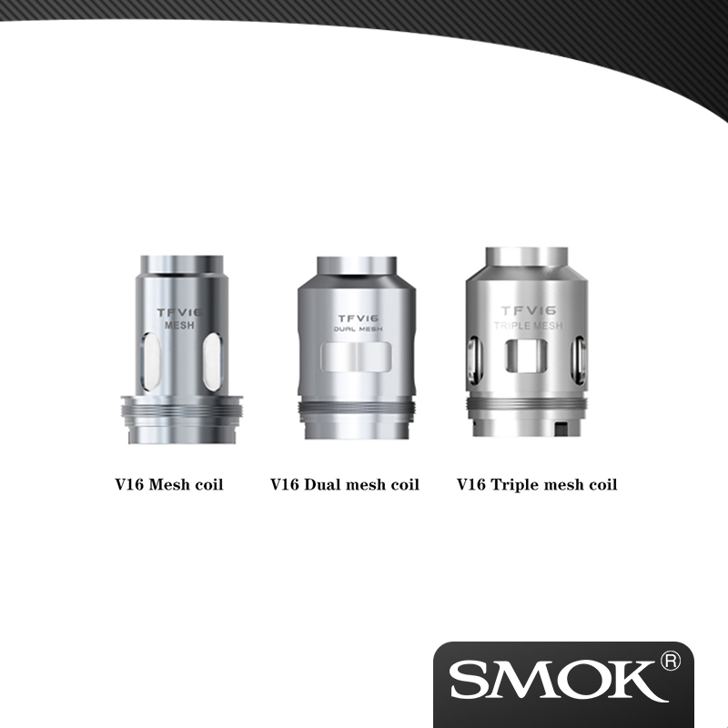 100% Authentic Smok TFV16 Mesh Replacement coils TFV16 Dual/ triple Mesh coils Fit Smok TFV16 Tank Atomizer
100% Authentic Smok TFV16 Mesh Replacement coils TFV16 Dual/ triple Mesh coils Fit Smok TFV16 Tank Atomizer