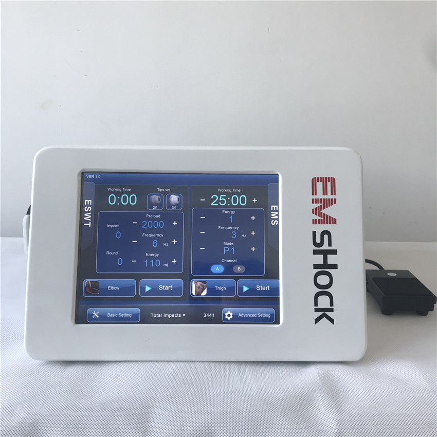 Electric muscle stimulation physiotherapy machine with ESWT shock wave machine for ED treatment shock wave beauty machine
Electric muscle stimulation physiotherapy machine with ESWT shock wave machine for ED treatment shock wave beauty machine