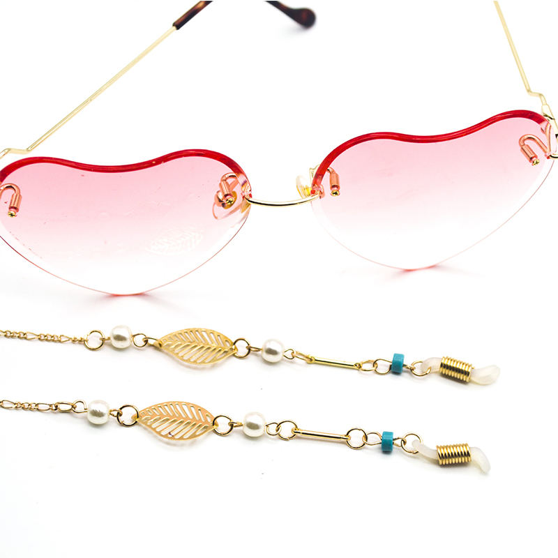 Chic Metal Imitation Pearl Leaf Glasses Chain For Women Vintage Bohemia lanyard Sunglasses Casual Beaded Eyeglass Chain Glasses
Chic Metal Imitation Pearl Leaf Glasses Chain For Women Vintage Bohemia lanyard Sunglasses Casual Beaded Eyeglass Chain Glasses