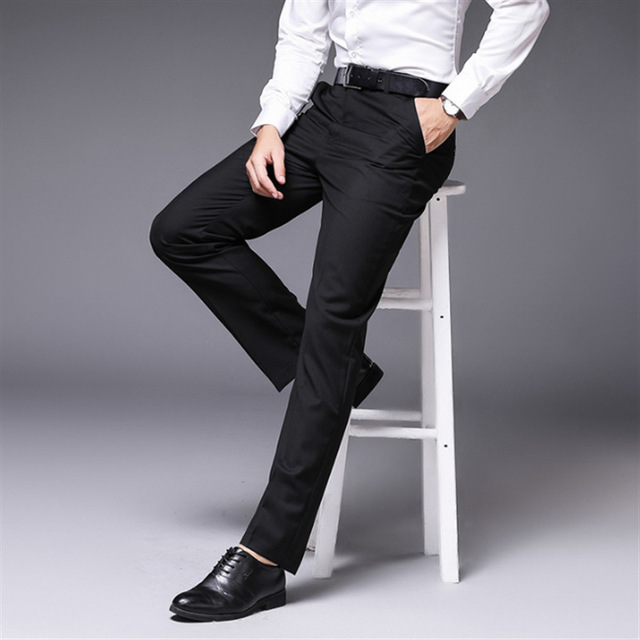 Men' Solid Black Grey Suit Pants High Quality Men Dress Pants Trousers Straight Business Mens Formal Big Size 5XL 6XL 7XL
Men' Solid Black Grey Suit Pants High Quality Men Dress Pants Trousers Straight Business Mens Formal Big Size 5XL 6XL 7XL