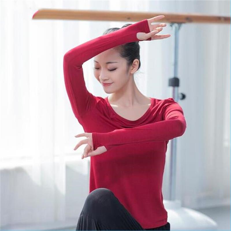 New solid color fashion long sleeves slim body yoga women tshirts gym training breathable femme top, Black
New solid color fashion long sleeves slim body yoga women tshirts gym training breathable femme top, Black