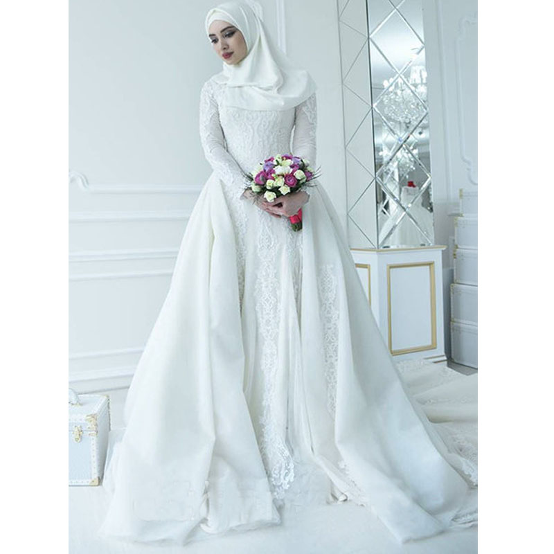 High neck Arab mermaid Wedding Dresses With 2019 Beads Long Sleeves Muslim Bridal Zipper Back Wedding Turkey East Gowns vestido de noiva, Dark green
High neck Arab mermaid Wedding Dresses With 2019 Beads Long Sleeves Muslim Bridal Zipper Back Wedding Turkey East Gowns vestido de noiva, Dark green