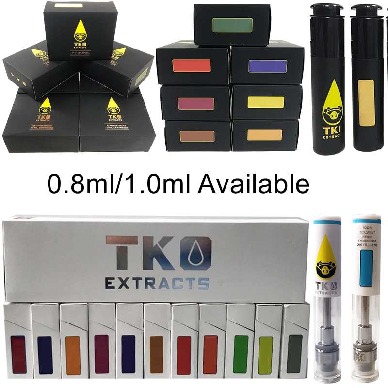 Tko Sauce Vape Cartridges Packaging Atomizers Tko Extract Carts 0.8ml 1ml Ceramic Glass Thick Oil Dab Pen Wax Vaporizer E Cigarettes 510 Thread
Tko Sauce Vape Cartridges Packaging Atomizers Tko Extract Carts 0.8ml 1ml Ceramic Glass Thick Oil Dab Pen Wax Vaporizer E Cigarettes 510 Thread