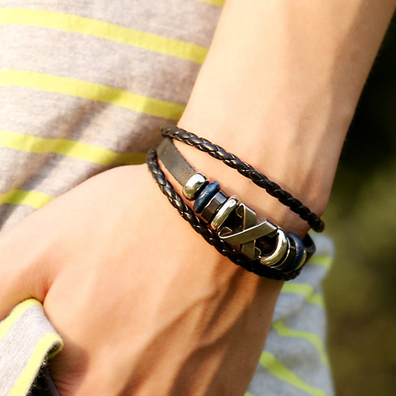 CIBOCIBO Bracelet Men 2019 Vintage Classic Leather Bracelet Men Brand Design Fashion Gifts For Pulseras Mujer Moda
CIBOCIBO Bracelet Men 2019 Vintage Classic Leather Bracelet Men Brand Design Fashion Gifts For Pulseras Mujer Moda