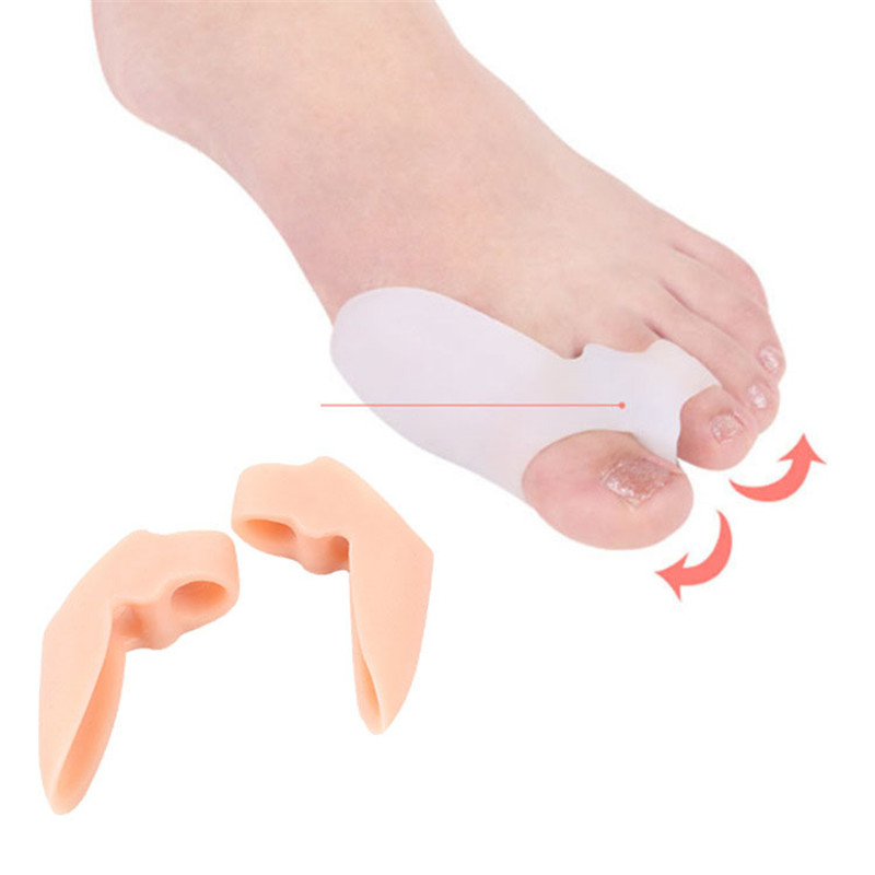 Foot Treatment Soft Silicone Gel Fingers Toe Separator Alignment Bunion Pain Relief Bone Ectropion Straightener Health Care Product 2 colors
Foot Treatment Soft Silicone Gel Fingers Toe Separator Alignment Bunion Pain Relief Bone Ectropion Straightener Health Care Product 2 colors