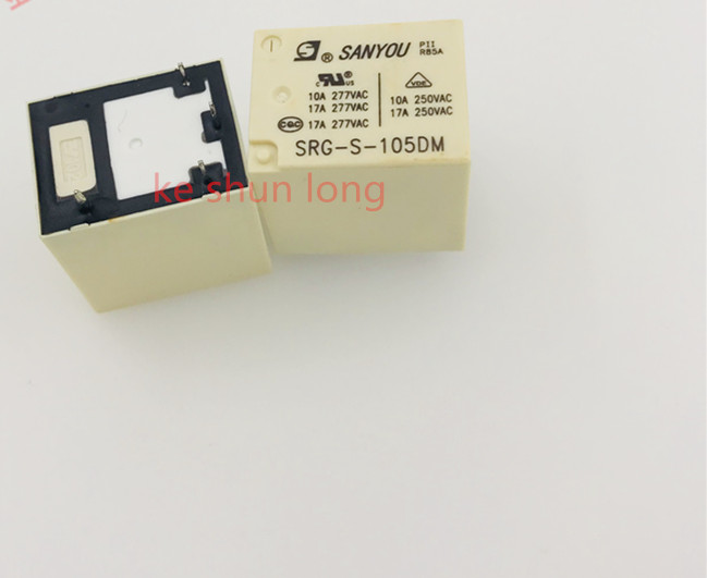 Free shipping(5pieces/lot)Original New SANYOU SRG-S-105DM 5VDC SRG-S-109DM 9VDC SRG-S-112DM 12VDC SRG-S-124DM 24VDC 4PIN 17A Power Relay от DHgate WW