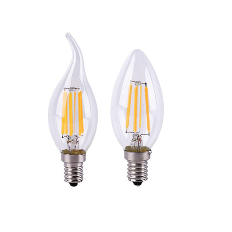 LED Candle Bulb 2W 4W 6W C35 LED Diode Lamp Retro Edison Filament Bombillas AC 110V 220V High Lumen Chandelier Bulb
LED Candle Bulb 2W 4W 6W C35 LED Diode Lamp Retro Edison Filament Bombillas AC 110V 220V High Lumen Chandelier Bulb