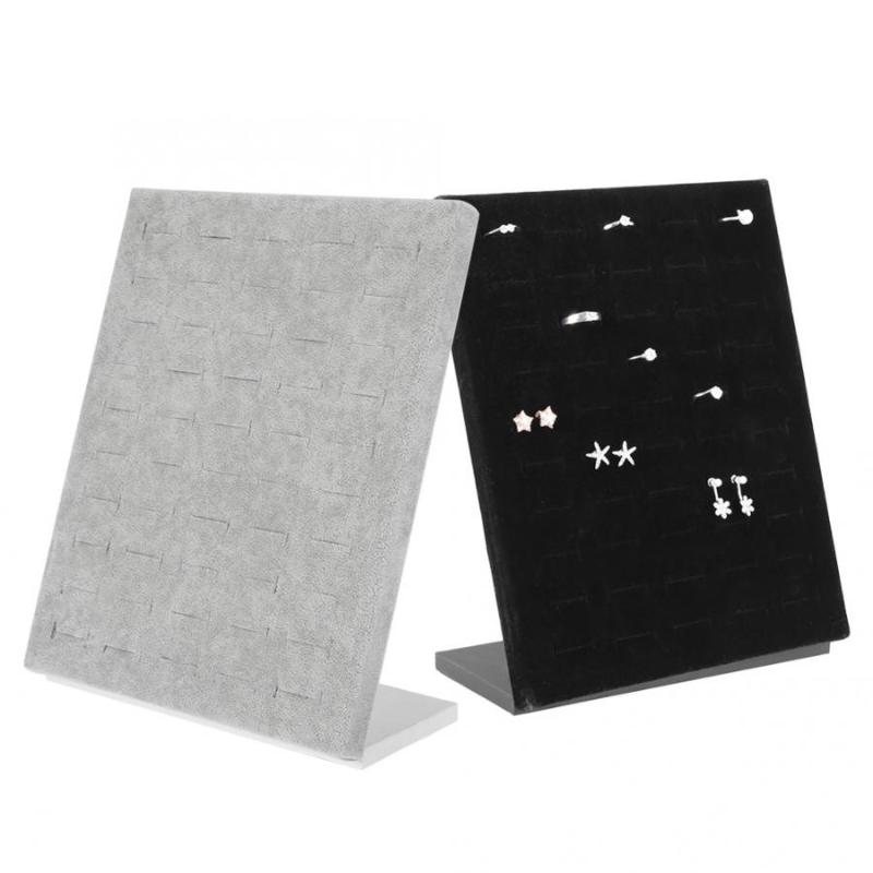 50 Slots L Type Flannel Wall Jewelry Display Organizer Rack Rings Earrings Stand Holder Storage Organizer Rack for Home Gifts
50 Slots L Type Flannel Wall Jewelry Display Organizer Rack Rings Earrings Stand Holder Storage Organizer Rack for Home Gifts