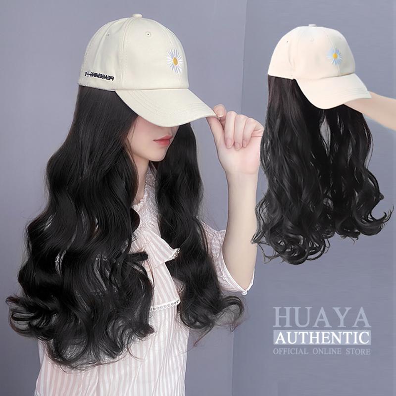HUAYA Hat/Wig Two In One Combination Baseball Hat Wig 22 Inch Length Heat Resistant Fiber Sythetic Long Wavy Hat False Hair, Natural color
HUAYA Hat/Wig Two In One Combination Baseball Hat Wig 22 Inch Length Heat Resistant Fiber Sythetic Long Wavy Hat False Hair, Natural color