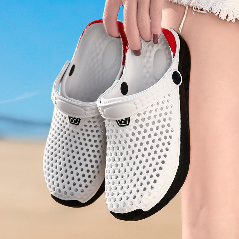 Beach Sandals 2020 Summer Hot Sale Couple Beach Sandals Hole shoes Men Sports Women Garden shoes Stream Slippers, Brown 
Beach Sandals 2020 Summer Hot Sale Couple Beach Sandals Hole shoes Men Sports Women Garden shoes Stream Slippers, Brown
