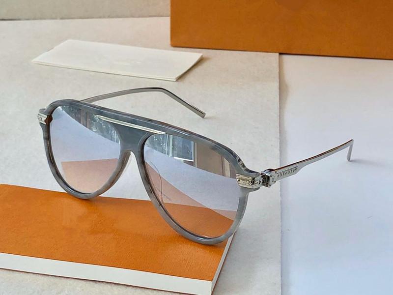 Z1264E sunglasses For Women Fashion oval Pilot Simple UV 400 Lens 1264 sunglasses Coating Mirror Lens Color Plated Frame with case