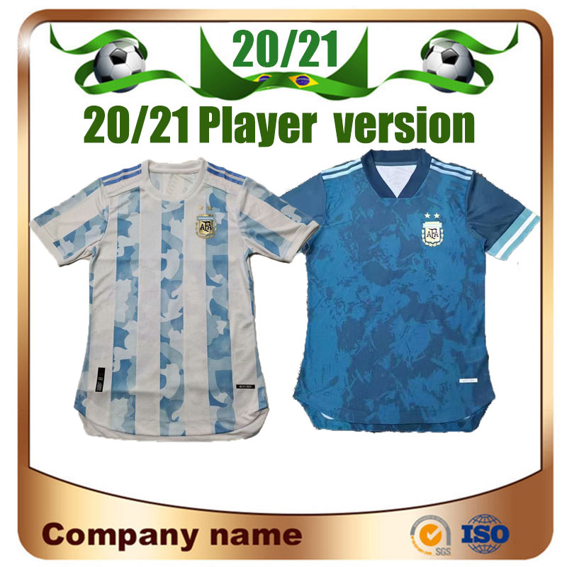 2020 Player version Argentina Soccer Jersey 20/21 Argentina Away Blue #10 MESSI Soccer Shirt AGUERO ICARDI DI MARIA Football Uniform Sales, Black;yellow
2020 Player version Argentina Soccer Jersey 20/21 Argentina Away Blue #10 MESSI Soccer Shirt AGUERO ICARDI DI MARIA Football Uniform Sales, Black;yellow