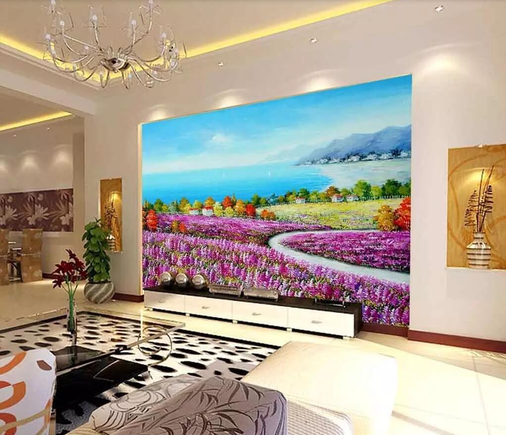 3d room wallpaper cloth custom photo mural Mediterranean seaside flower sea lavender TV background wall flowers wallpaper for walls 3 d, Non-woven fabric
3d room wallpaper cloth custom photo mural Mediterranean seaside flower sea lavender TV background wall flowers wallpaper for walls 3 d, Non-woven fabric