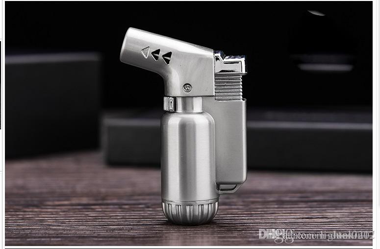 MINI metal gas jet flame kitchen torchs Butane Refillable Micro Culinary Torchs Windproof Cigarette Lighter torch W260202