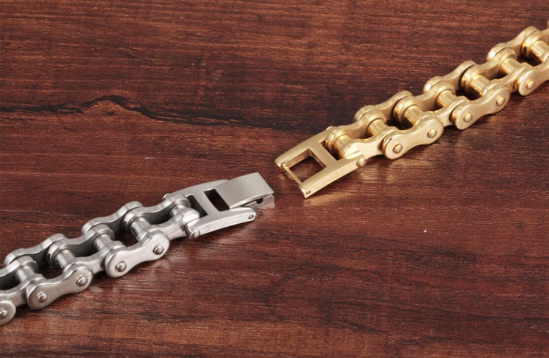 Fashion-jewelry hip hop jewelry men's bracelets titanium steel bracalet rock style hot fashion free of shipping