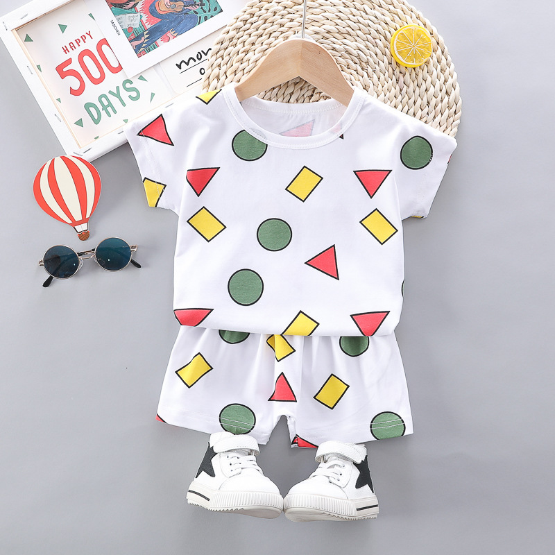Kids Clothing Set 2020 Summer Baby Boy Girl Clothes Toddler Boys Shirts Children Geometric Pattern Short Sleeve Tshirt Outfit, Beige
Kids Clothing Set 2020 Summer Baby Boy Girl Clothes Toddler Boys Shirts Children Geometric Pattern Short Sleeve Tshirt Outfit, Beige