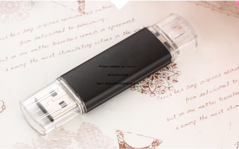 Multi-color 2GB OTG USB Flash Drive 2g External Storage Memory Stick 1g Micro USB Stick Pendrive for Smartphones & Tablets custom logo