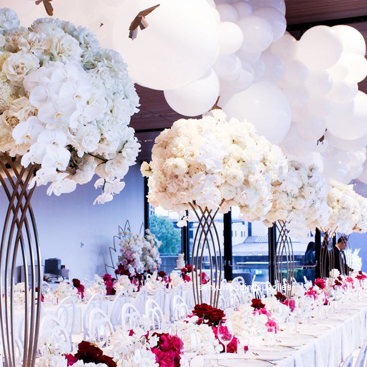 Artificial White Silk Rose Flower Kissing Ball Centerpiece For Wedding Table Centerpiece Decorative senyu2521
Artificial White Silk Rose Flower Kissing Ball Centerpiece For Wedding Table Centerpiece Decorative senyu2521