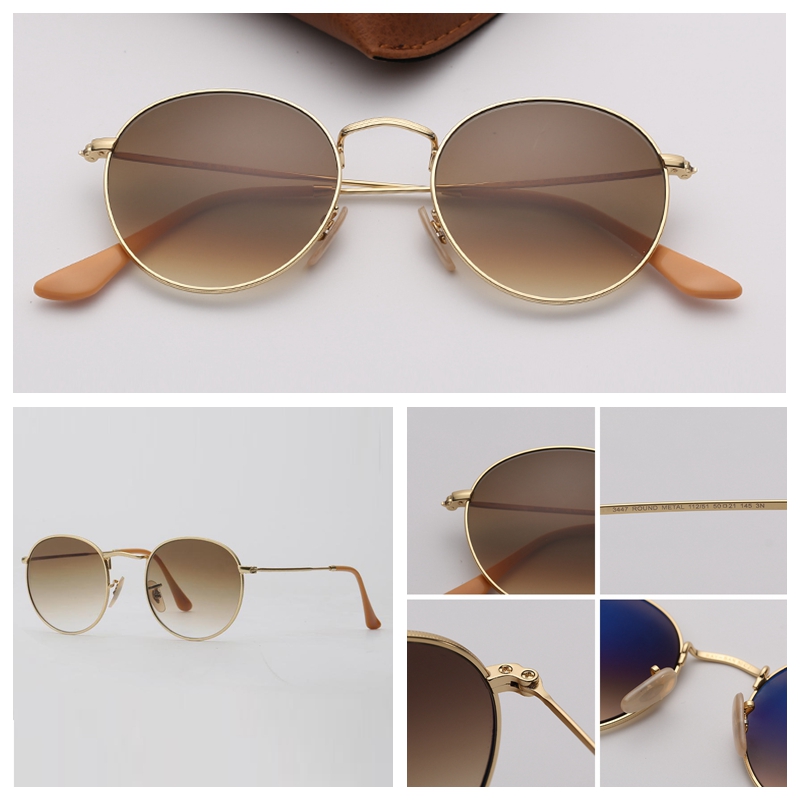 Fashion Woman Sunglasses Round Metal Ray Sungasses Designer Des lunettes De Soleil for Mens Womens Hot Sell Style Sun Glasses Lenses, White;black
Fashion Woman Sunglasses Round Metal Ray Sungasses Designer Des lunettes De Soleil for Mens Womens Hot Sell Style Sun Glasses Lenses, White;black