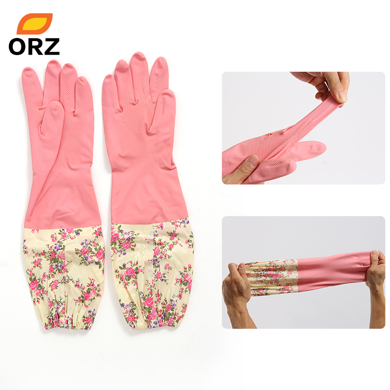 ORZ Kitchen Cleaning Latex Gloves Household Warm Durable Waterproof Dishwashing Glove Water Dust Stop Cleaning Rubber Tools
ORZ Kitchen Cleaning Latex Gloves Household Warm Durable Waterproof Dishwashing Glove Water Dust Stop Cleaning Rubber Tools