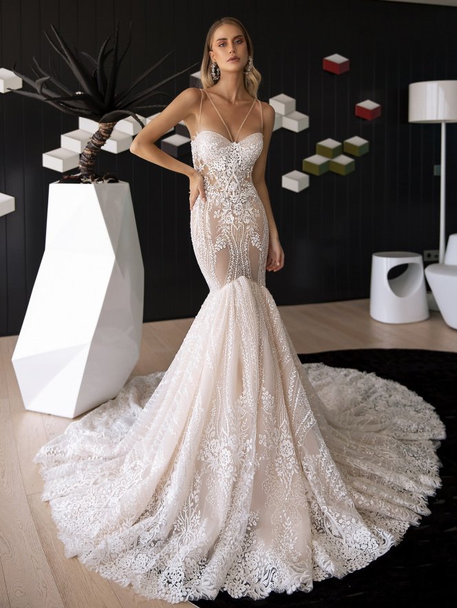 Sexy 2020 Mermaid Wedding Dresses With Wrap Lace Appliqued Sheer V Neck Bridal Gowns Country Garden Beach Plus Size Wedding Dress