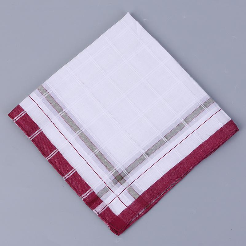 43 * 43CM Household Handkerchief Cotton Men and Women Fashion Handkerchief Square