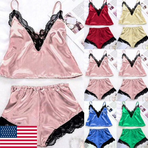 2020 New Fashion Hiringin 2pcs/set Women Silk Satin Sexy Lace Robe Shorts Sleepwear Babydoll Nightwear, Blue
2020 New Fashion Hiringin 2pcs/set Women Silk Satin Sexy Lace Robe Shorts Sleepwear Babydoll Nightwear, Blue