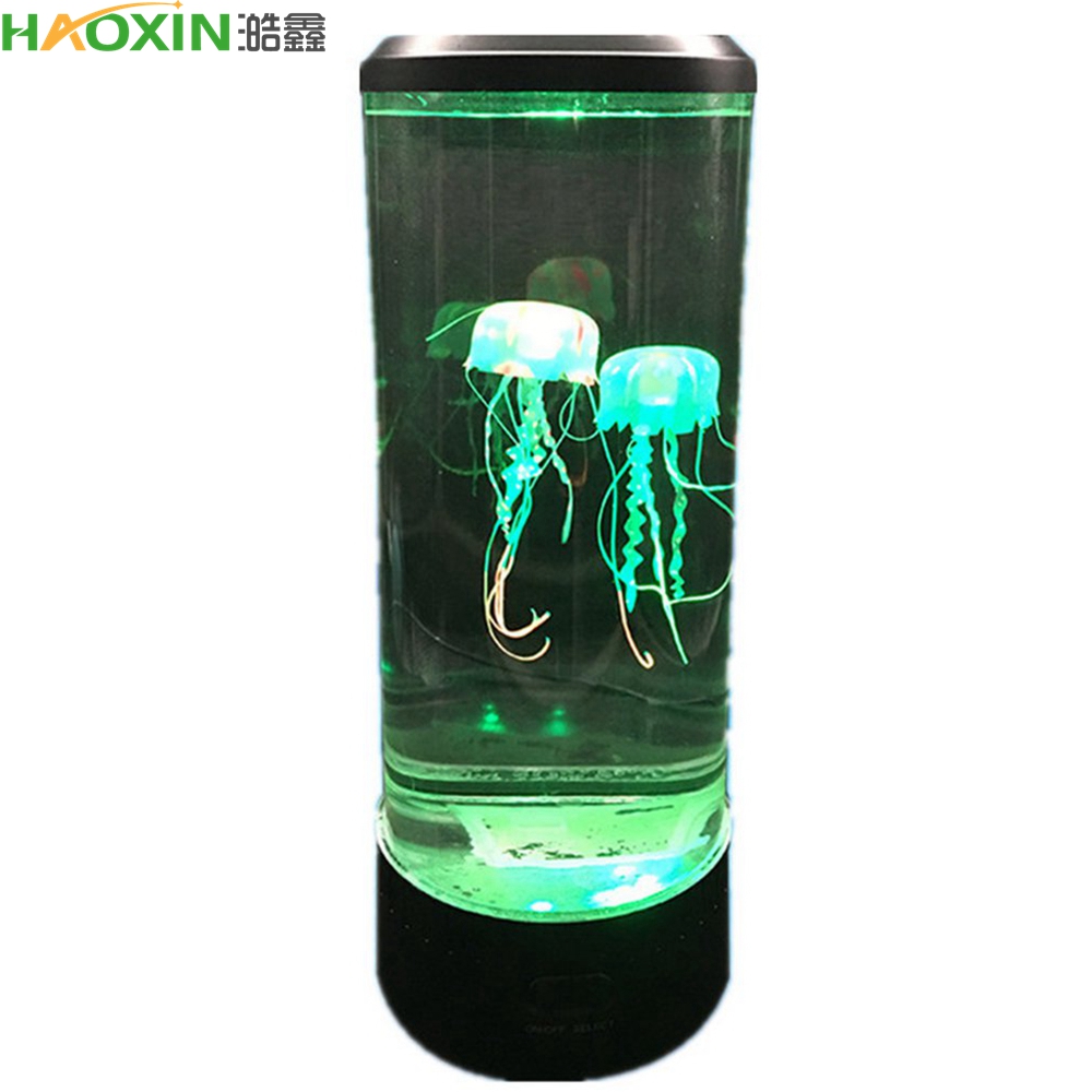 HaoXin 7 Color Changing LED Jellyfish Lamp Aquarium Bedside Night Light Decorative Romantic Atmosphere USB Charging Creative Gift
HaoXin 7 Color Changing LED Jellyfish Lamp Aquarium Bedside Night Light Decorative Romantic Atmosphere USB Charging Creative Gift