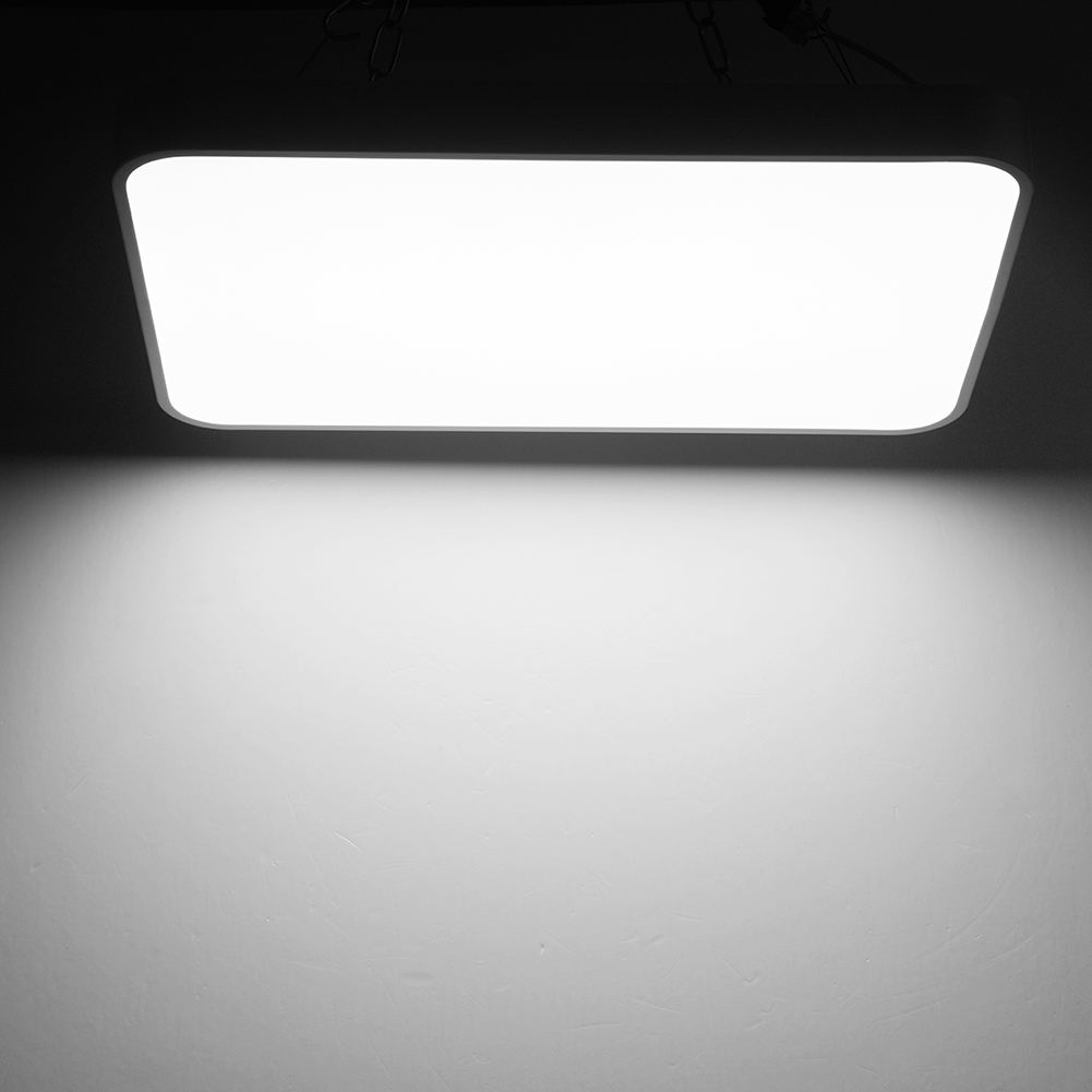 48W Ultra-thin Square LED Ceiling Light Modern Ceiling Lamp Indoor Lighting Fixture for Bathroom Kitchen LiVing Room Home