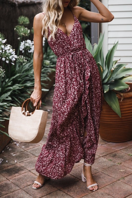 Fashion V-neck Split Women Floral Dress Elegant Bohemian Wrap Long Flower Plus Size Summer Dresses Beach Vest Sleeveless A-line, Navy
Fashion V-neck Split Women Floral Dress Elegant Bohemian Wrap Long Flower Plus Size Summer Dresses Beach Vest Sleeveless A-line, Navy