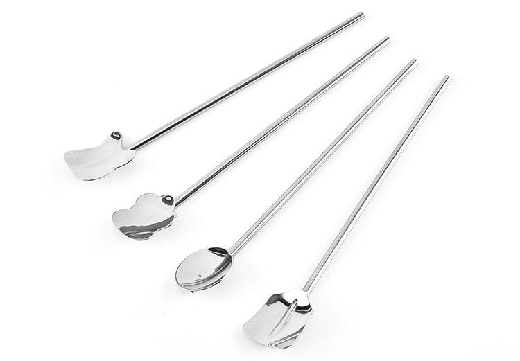 200pcs Fashion Bar Hotel Supplies Multifunctional Stainless steel Spoon Drinking Straw Stirring Rod
200pcs Fashion Bar Hotel Supplies Multifunctional Stainless steel Spoon Drinking Straw Stirring Rod