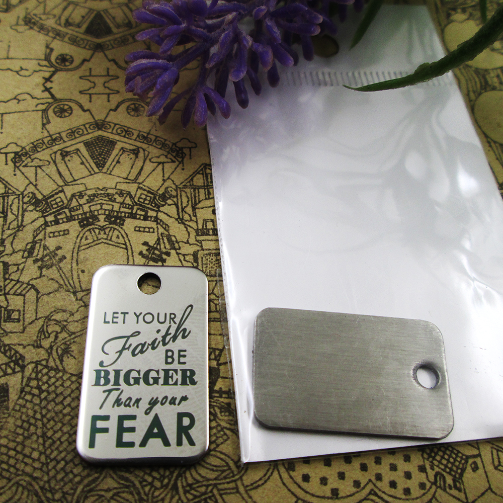 40pcs--"let your faith be bigger"stainless steel charms more style for choosing DIY Charms pendants for necklace
40pcs--"let your faith be bigger"stainless steel charms more style for choosing DIY Charms pendants for necklace