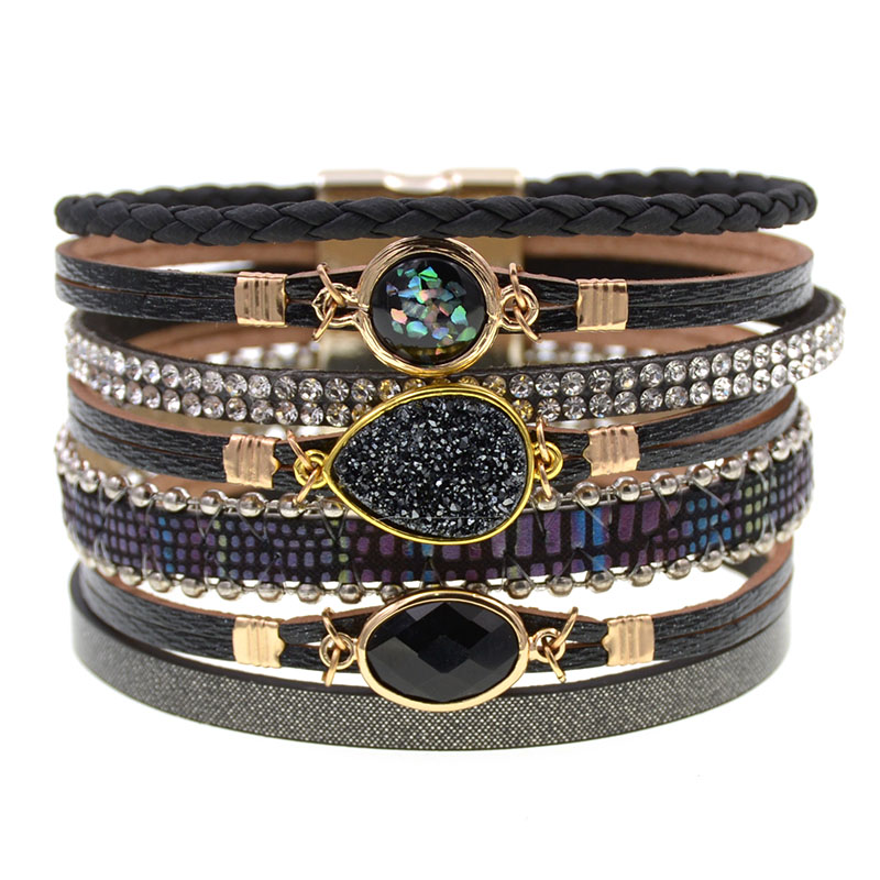 Women bracelets fashion Magnetic Clasp leather bracelets for women Men's charm Couples gifts fashion Jewelry
Women bracelets fashion Magnetic Clasp leather bracelets for women Men's charm Couples gifts fashion Jewelry