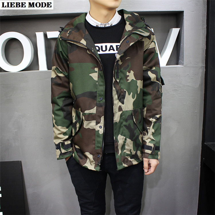 Men Streetwear Camouflage Hooded Jackets Coats Korean Style Men' Camo Cargo Trench Spring Autumn Bomber Windbreaker Plus Size, Army green
Men Streetwear Camouflage Hooded Jackets Coats Korean Style Men' Camo Cargo Trench Spring Autumn Bomber Windbreaker Plus Size, Army green
