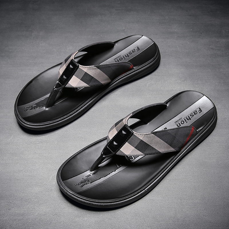 Men sandals lether leather 2020 summer flip-flops slippers comfort hollow outdoor casual shoes, Black
Men sandals lether leather 2020 summer flip-flops slippers comfort hollow outdoor casual shoes, Black