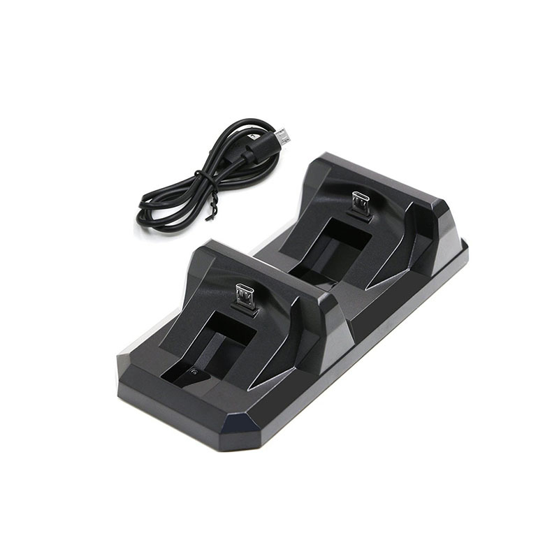 Fast Charger For PS4 Controller Gamepad For Playstation 4 Controle Double Handle Chargers Dock Dual USB Charging Station Stand