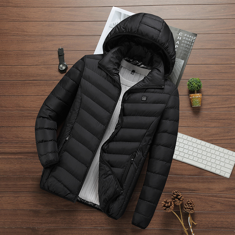 Smart Heating Cotton Jacket Men' Autumn And Winter Charging Fever Jacket Men' Jacket Warm And Cold Outdoors Couple Padded, Black
Smart Heating Cotton Jacket Men' Autumn And Winter Charging Fever Jacket Men' Jacket Warm And Cold Outdoors Couple Padded, Black