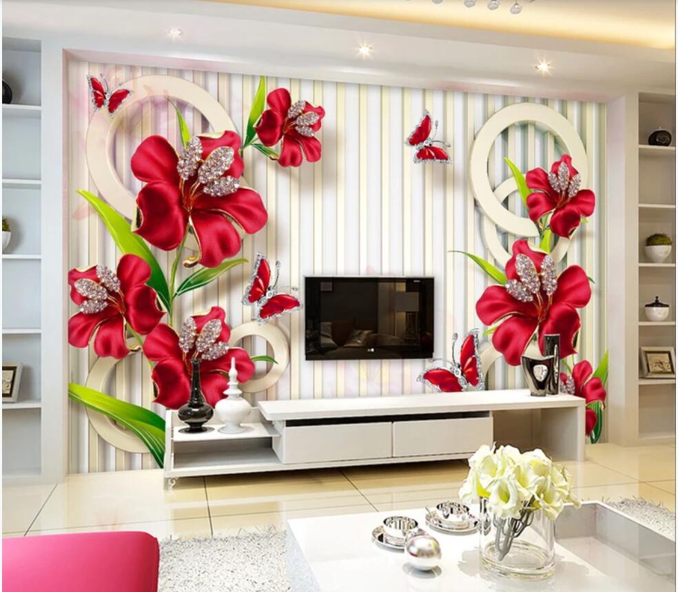 3d wallpaper custom photo mural New beautiful three-dimensional jewelry flower TV background wall home decor wall art pictures, Non-woven fabric
3d wallpaper custom photo mural New beautiful three-dimensional jewelry flower TV background wall home decor wall art pictures, Non-woven fabric