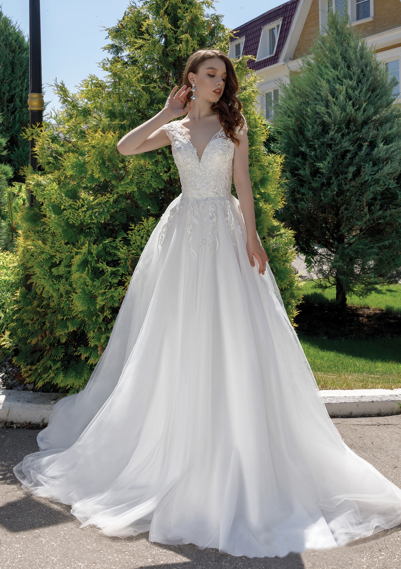 beach wedding dresses v neck sexy laceup back customized lace appliques vestido de novia robe de marie bridal gowns